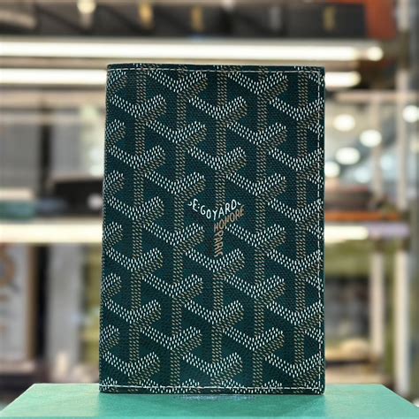 goyard passport holder with initials|goyard grenelle passport cover.